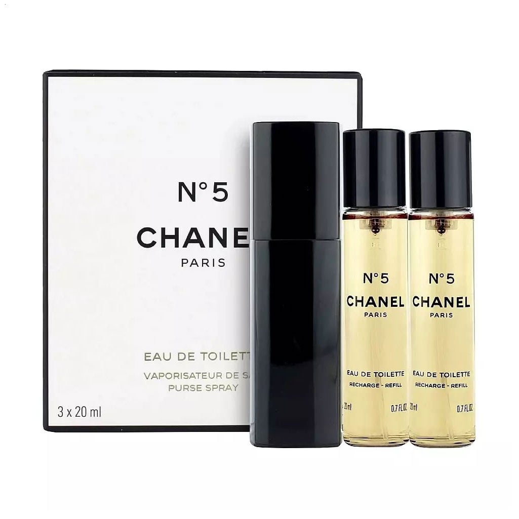 Парфумований набір жіночий Chanel №5 (туалетна вода, 3*20 мл)